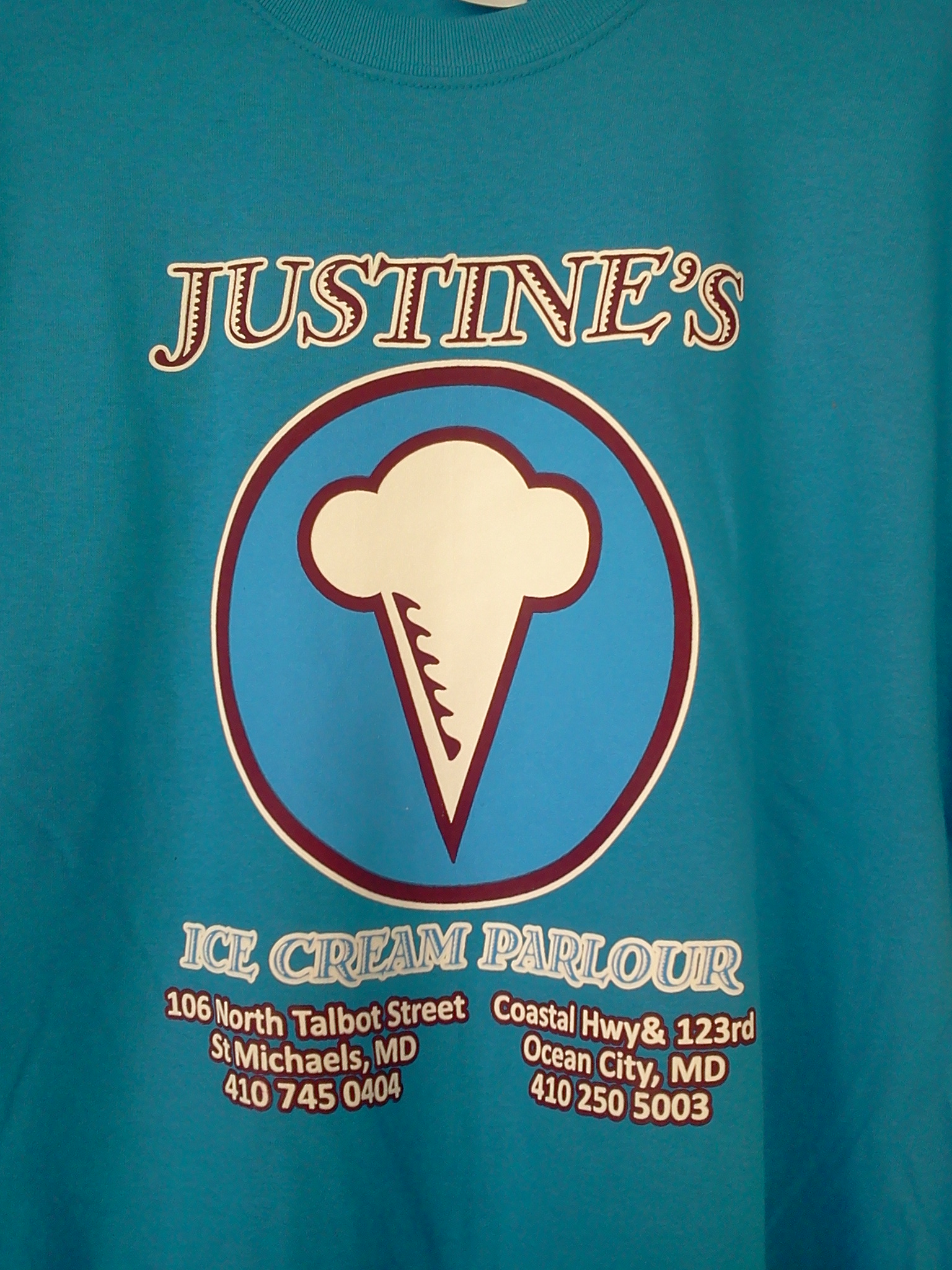 Justine's Logo T-shirt (front)